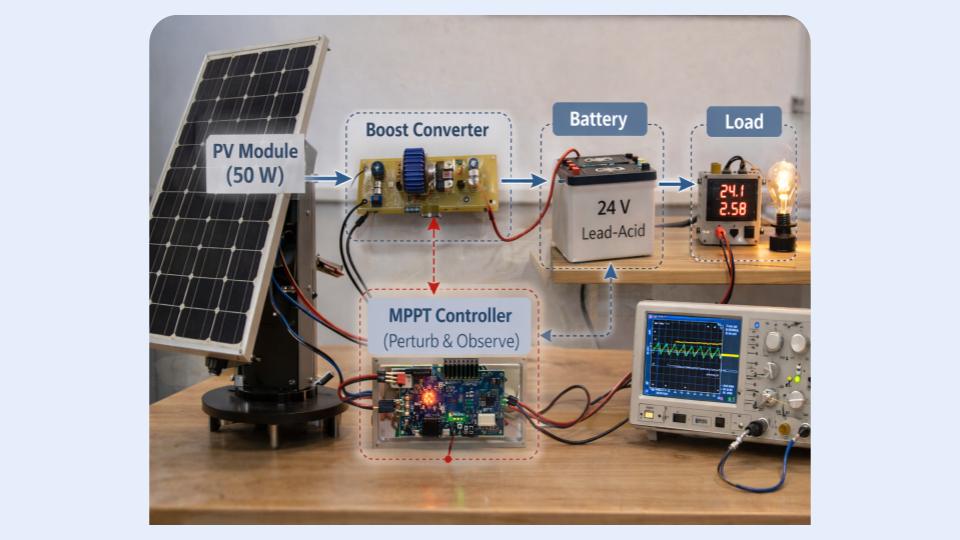 PV energy conversion and MPPT control